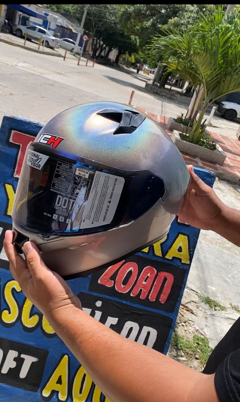 Casco personalizado premium Tapicascos